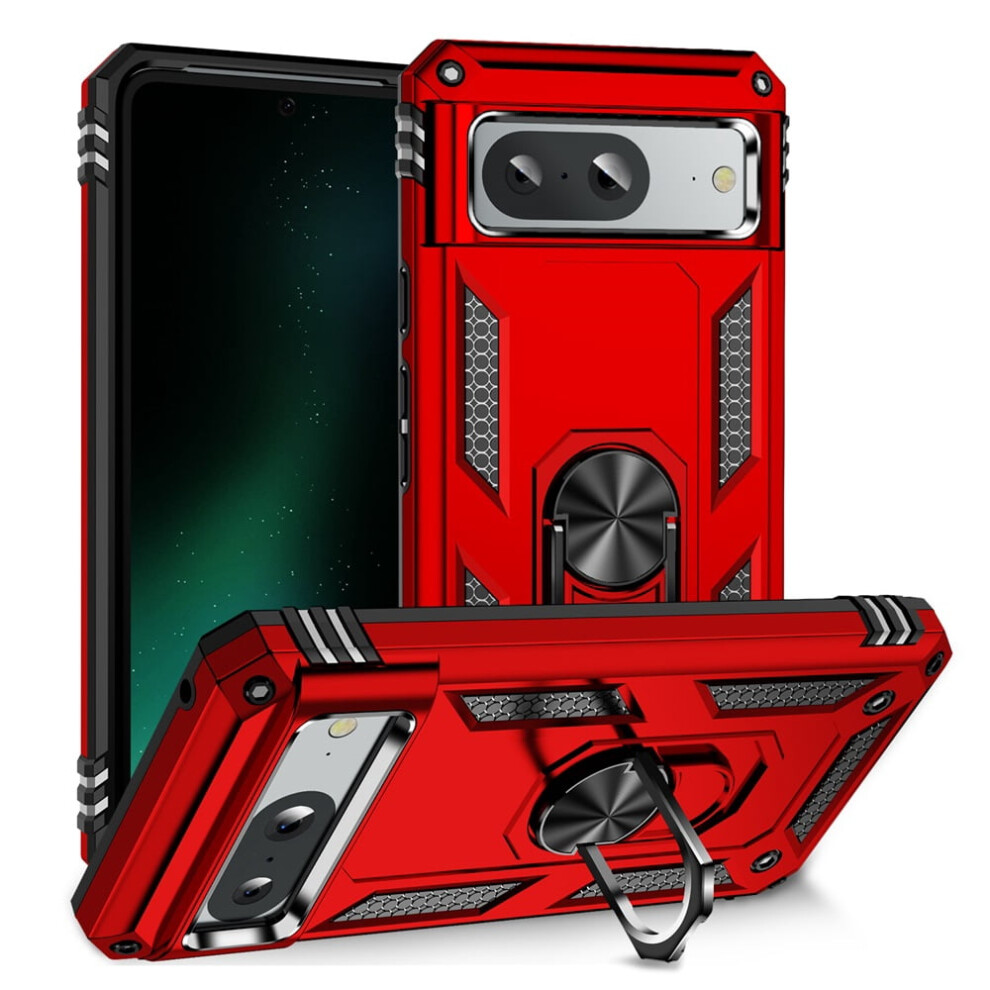 Google Pixel 8A Case Â Impact Resistant, Magnetic Ring, 975221388148