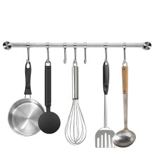 Audmore Kitchen Utensil Rack Wall-Mounted 2 Pack 15.6 Inch