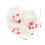 Babyset med repfria vantar och handskar, rosa 5