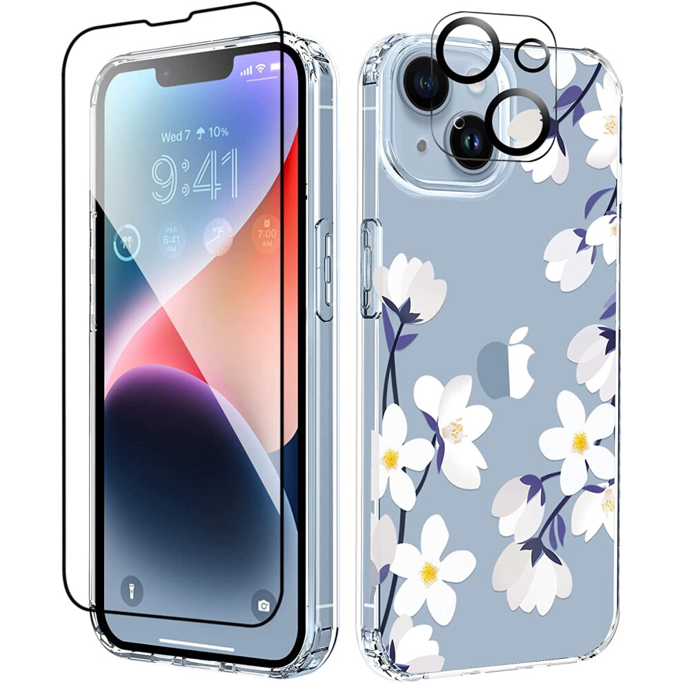Iphone 14 Case With Screen And Camera Protector 6.1 Inch 975221387653