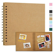 Scrapbook Hardcover Album with Photo Window 12x12 Inch
