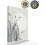 Toile abstraite silhouette de libellule 30 x 45 cm 2