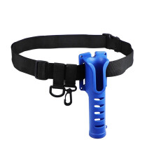 Fishing Rod Holder Portable Blue Tube Mount Bracket