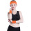 Sport svettband set frotté 2 delar 4