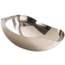 Metal salad bowl modern fruit basket large