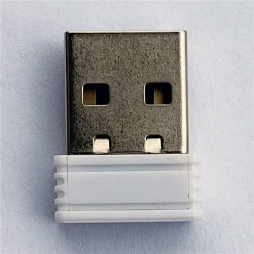2X Mouse Jigglers Mover Undetectable Automatic USB Port Shaker Wiggler for Laptop Keeps Computer Awake White 1