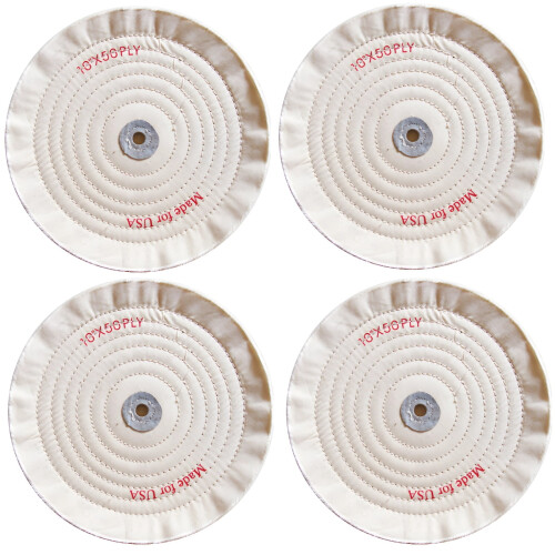 Polishing Wheels Cloth Buffing Wheels 4 pcs 6 inch