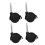 FRCOLOR desk chair caster wheels replacement set4pcs 7