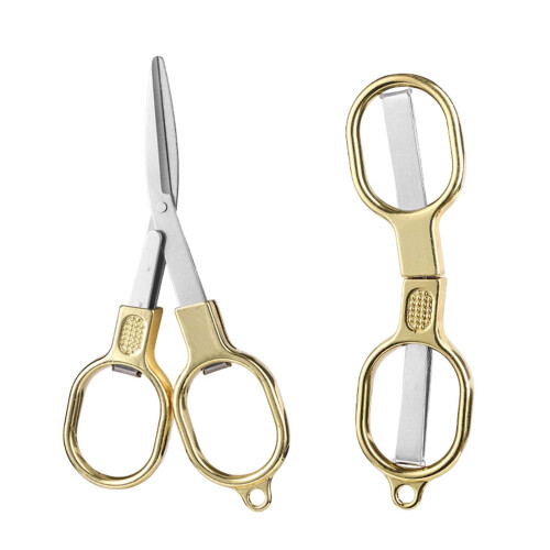 Folding Scissors Stainless Steel Portable 1 Piece