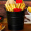 OUNONA mini pencil bucket with handle 2 pcs black 4