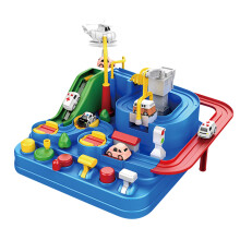 Baby Car Train Track Toy Educational Manual Rail for