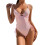 Women's Polyester One-Piece Swimsuit Breathable 1