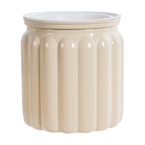 Pot de fleurs moderne à arrosage automatique avec drainage 1