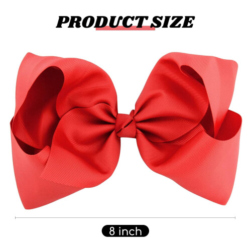 Hair Bows with Alligator Clips Black 2 pcs 1