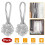 Magnetic Curtain Tiebacks Floral Drape Holder 2 Pack 1