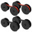 4Pcs Universal Typewriter Ribbon Twin Spool Typewriter Ribbon Replacement for Most Typewriter (Black-Red,Black) 2