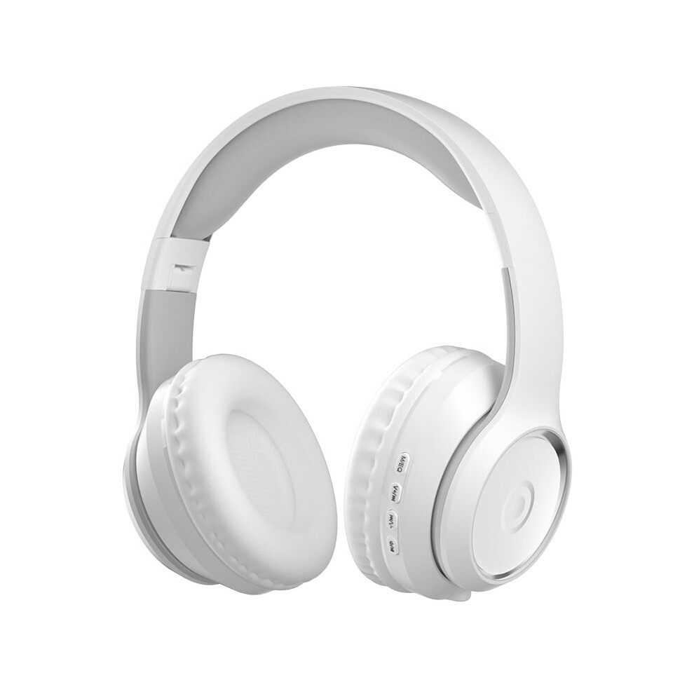 Foldable Bluetooth Over-Ear Headphones White 975221386106