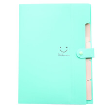 Expanding A4 File Folder with Index Tabs and 3 Pockets