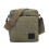 Olive Crossbody Bag for Men with Multiple Pockets 4