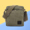 Olive Crossbody Bag for Men with Multiple Pockets 6