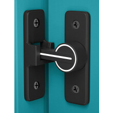 BUTORY Barn Door Lock Heavy Duty Flip Latch 90 Degree