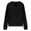 Women's Quilted Pullover Sweatshirt V-Neck Long Sleeve 3