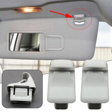 Sun Visor Holder Clip Grey MR654343 for Mitsubishi Lancer
