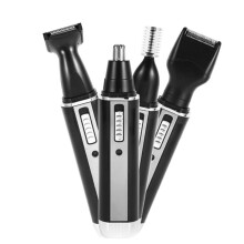 4-in-1 Rechargeable Hair Trimmer for Ear Nose Eyebrow Face