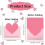 Valentine's Day Cards Heart Design 50 Pieces 3