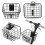 Electric Scooter Basket Solid Metal Front Mount 7