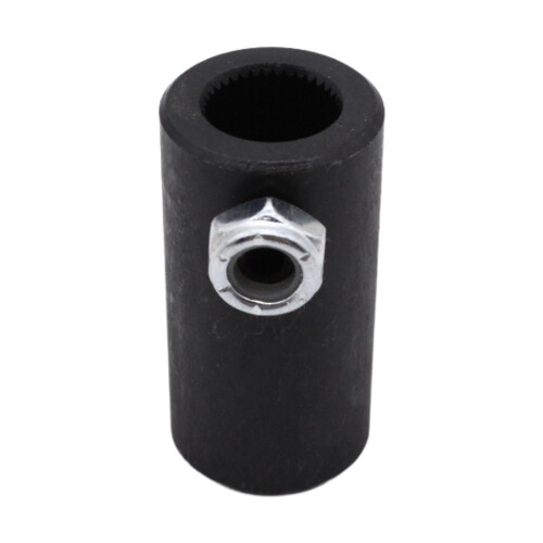 Steering Shaft Coupler Round Smooth 5/8in to 3/4in