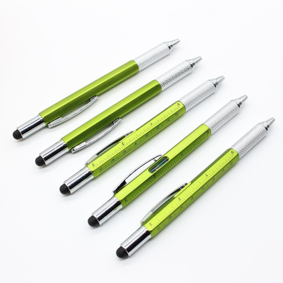6-In-1 Stylus Pen Touch Screen Ruler Level Screwdriver 975221396556