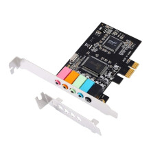PCIe Sound Card with CMI8738 Chip 6-Channel 5.1 Audio