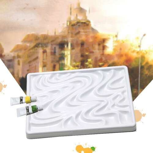Wave Palette White Watercolor Paint Set 2