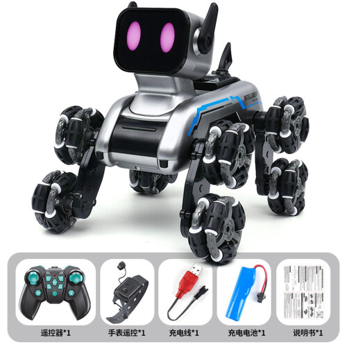 Stunt Robot Dog Toy with Gesture Sensing AI Control