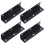 OUNONA cast iron right angle brackets L shape4pcs 3