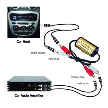 RCA Audio Noise Reducer Ground Loop 4 Channel