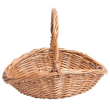 Valentine's Day Picnic Basket Woven Wicker 1 Set