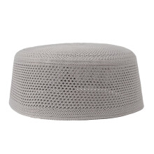 Men's Knitted Arab-style Kufi Cap Breathable Mesh