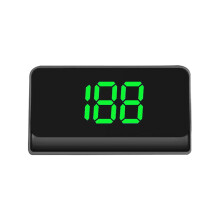Car HUD Head-Up Display Digital Speed and Time Meter for
