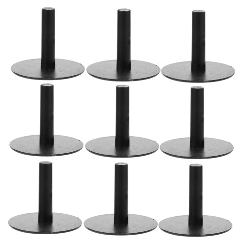 Decorative Duck Holder Display Stand Black 10 pcs 2