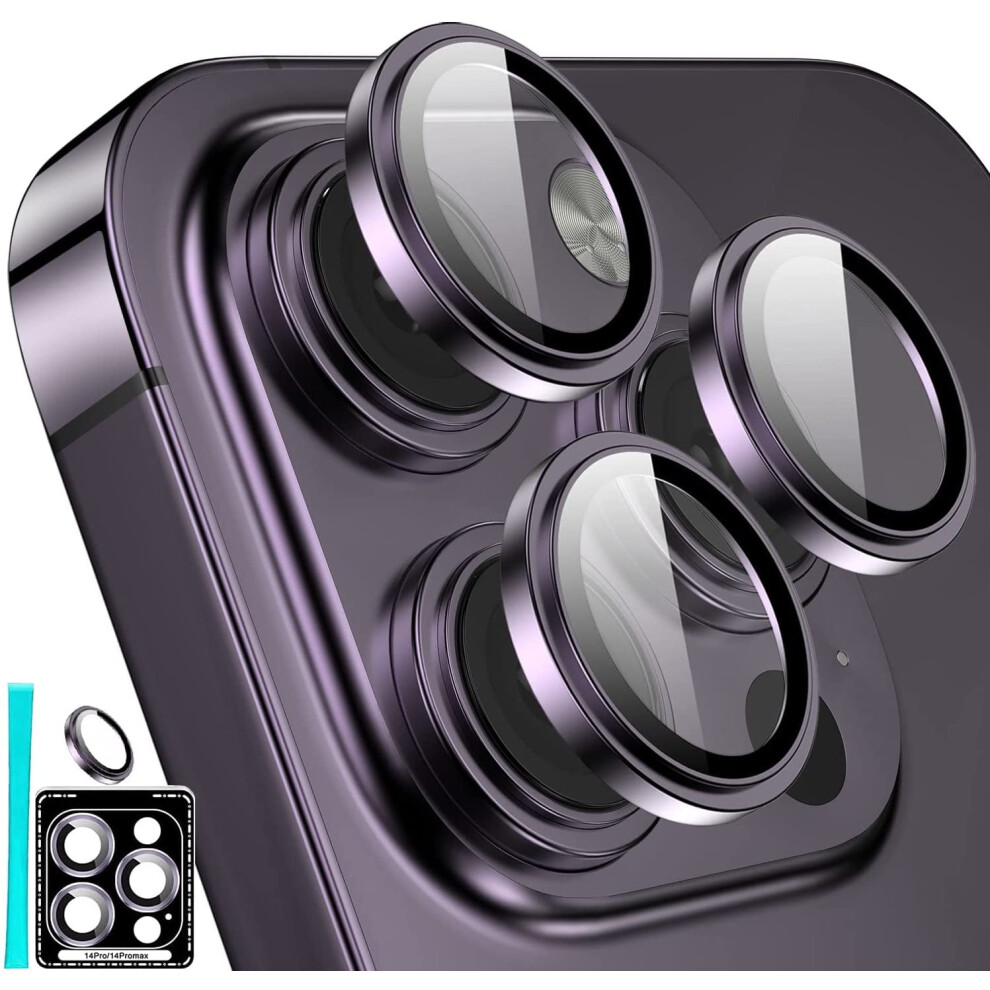 Metal Hd Tempered Glass Camera Lens Protector For Iphone 14 975221394118