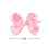 Satin Bow for Girls 3 Inch 2 Pieces White 4