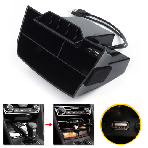 Honda Civic 2016–2019 ABS Central Console Storage Box