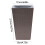 Self-Watering Planters with Drainage Holes3-Pack 5