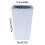 Self-Watering Planters with Drainage Holes3-Pack 6