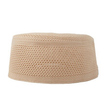 Bonnet Kufi tricoté pour homme, respirant, en maille.