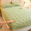 Water-Repellent Mattress Protector Sheet 150x200cm Mint 1