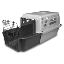 Pets Calm Max Hard-Sided Travel Crate with Slide-Out Drawer
