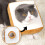 Adjustable Cat Recovery Collar Soft Cotton Neck Cone 4